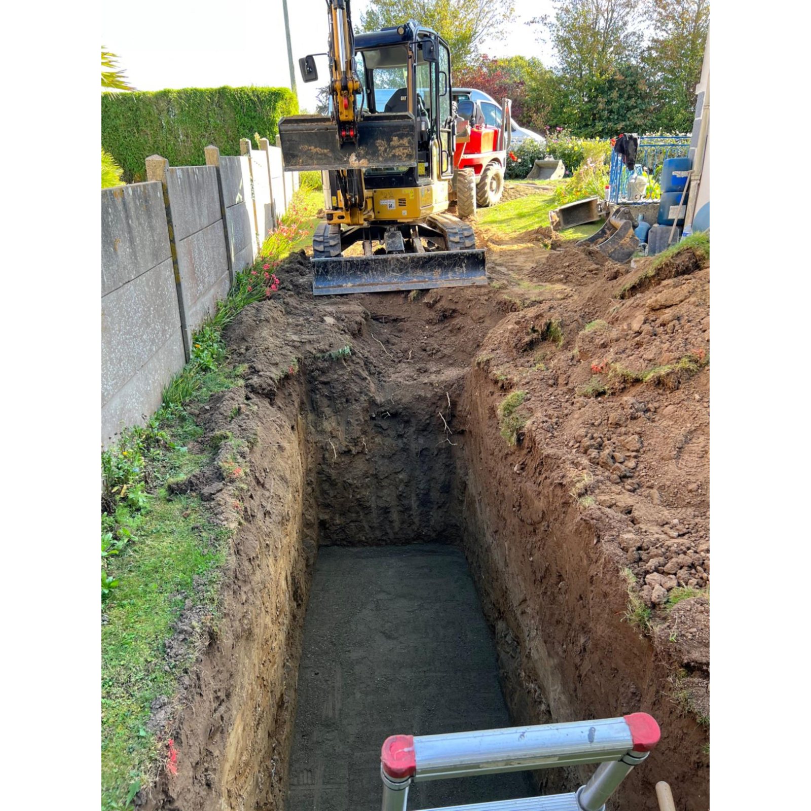 Fouille - lit de pose ClearFox