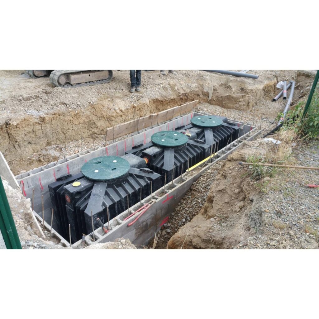 Pose semi-enterrée ClearFox By Breizho 8EH