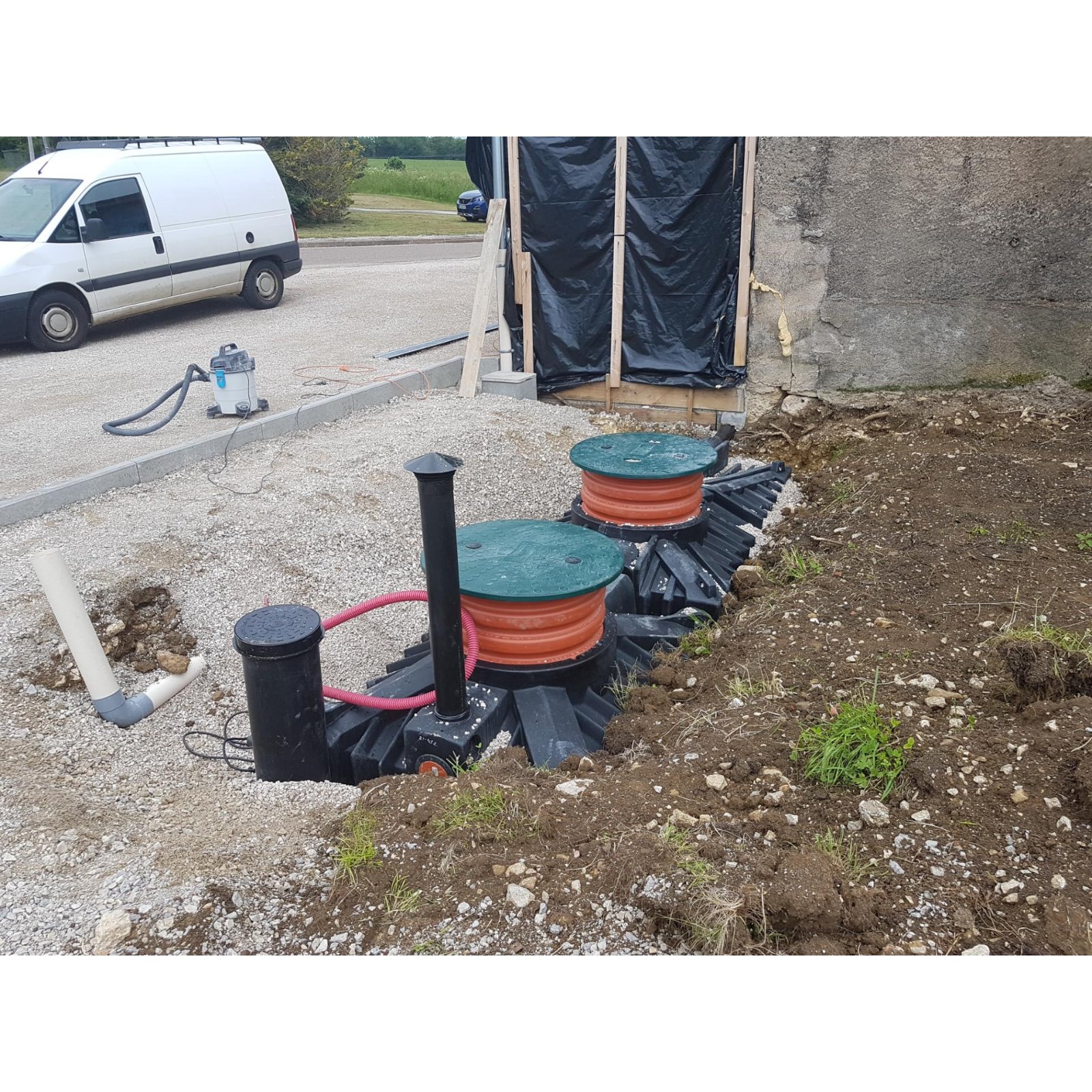 Pose standard - ClearFox 6EH - Doubs